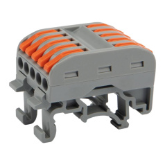 Клемма проходная с креплением на DIN-рейку Rexant СМК 222-425D [07-5236]