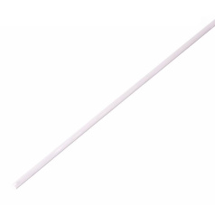 Термоусаживаемая трубка Rexant 3.0/1.5 мм, белая, усадка 2:1, с подавлением горения, нарезка по 1 м [20-3001]