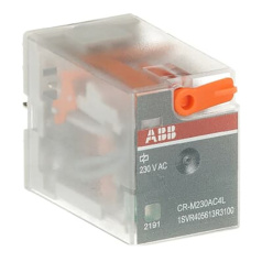 Реле промежуточное CR-M230AC4L ABB 4ПК, 6A, 230B AC [1SVR405613R3100]