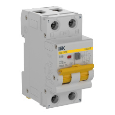 Автоматический выключатель дифференциального тока IEK KARAT АВДТ32EM B16 30мА, тип A [KA-VD14-1-016-B-030-A]