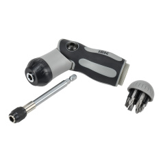 Отвертка реверсивная двухпозиционная IEK ARMA2L 5 с набором бит Т2, 7 шт [A2L5-SC41-T2-N1-07]