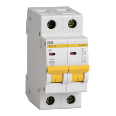 Автоматический выключатель IEK KARAT ВА47-29 2P B 4А 4.5кА [MVA20-2-004-B]