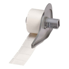 Перемещаемые наклейки Brady M7‐18‐498 виниловая ткань 19.05 х 25.4 мм, белые, 250 шт [brd173402]