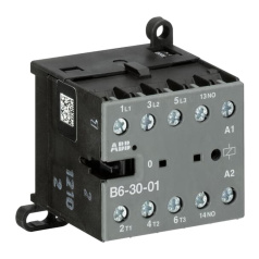Миниконтактор ABB B6-30-01 5,5 кВт (14A) 3но+1нз катушка 220В [GJL1211001R8010]