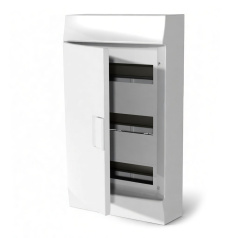 Бокс настенный ABB MISTRAL41W / 36M, непрозрачная дверь, с клеммами N+PE, 3 ряда [1SLM004102A3107]