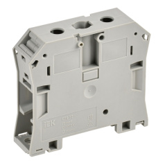 Клеммная колодка проходная IEK "ARMAFIX" CTS 70 мм², с шестигранником, фаза, серая [YCT10-01-K03-070]