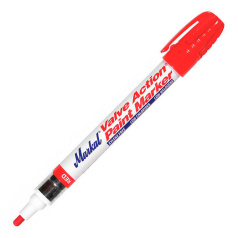 Маркер Markal Valve Action Paint, красный, 3 мм [96822]