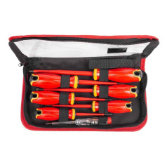 Набор диэлектрических отверток КВТ НИО-2207 СЛИМ [88933]