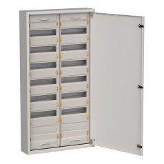 Корпус металлический IEK TITAN 5 ЩРн-168 (2х84), 1085х570х140 мм, IP31, серый [TI5-50-N-2X084-31-7035]