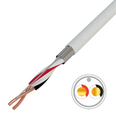 Кабель для пожарной сигнализации КПСВЭВнг(А)-LSLTx Rexant 1x2x0.50 мм² [01-4870-1]
