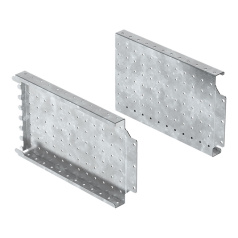 Панель монтажная боковая перфорированная 200х400 IEK FORMAT (2 шт) [FO-00-MPSP-020-040]