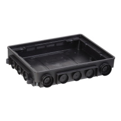 Напольная коробка IEK PRIMER ONFLOOR 24 [KNU-80-16-PA-9011]
