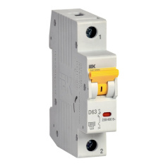Автоматический выключатель IEK ВА47-60МА 1P 63А 6кА D [MVA33-1-063-D]