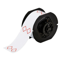 Этикетки Brady B30-260-7569-CLP2 винил,  55 х 85 мм, белые, 340 шт [gws121634]