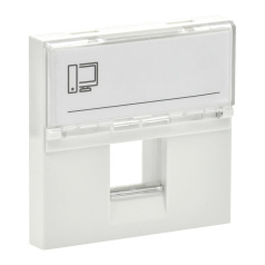 Панель лицевая IEK PRIMER Keystone (2 мод.) белая [PR-KK40D-PLK-0-2-K01]