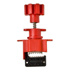 Универсальный блокиратор Brady малый, толщина рукояти до 13 мм, ширина рукояти до 23 мм, нейлон и сталь, красный [gws50924]