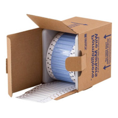 Термоусадочный маркер Brady PS-125-2-WT-S, 50.8 х 6 мм, белые, 500 шт [brd32143]