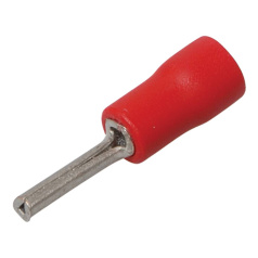 Наконечник штыревой круглый изолированный IEK НкИш 0.5-1.5 с ПВХ манжетой (100 шт) [UNL11-L23-A19]