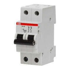 Автоматический выключатель ABB SH202 2P C50 6кА [2CDS212001R0504]