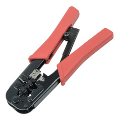 Инструмент обжимной ITK RJ-45/12/11 с храповым механизмом [TM1-B11H]