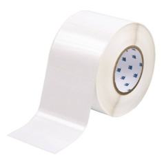 Этикетки Brady THT-76-422-1 полиэстер, 101.6 х 76.2 мм, белые глянцевые, 1000 шт [brd14946]