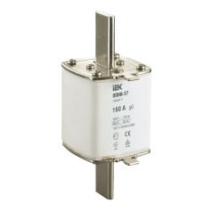 Плавкая вставка предохранителя ППНИ-37 IEK габарит 2, 160А [DPP40-160]