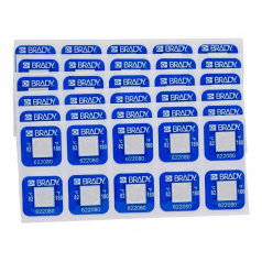 Одноразовые термоэтикетки Brady TIL-1-82C/180F, 20 х 20 мм, 1-уровневая индикация (60 шт) [brd622080]