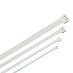 Хомут кабельный морозостойкий IEK Хкм 2.5 х 100 мм, белый (100 шт) [UHH33-D025-100-100-K01]