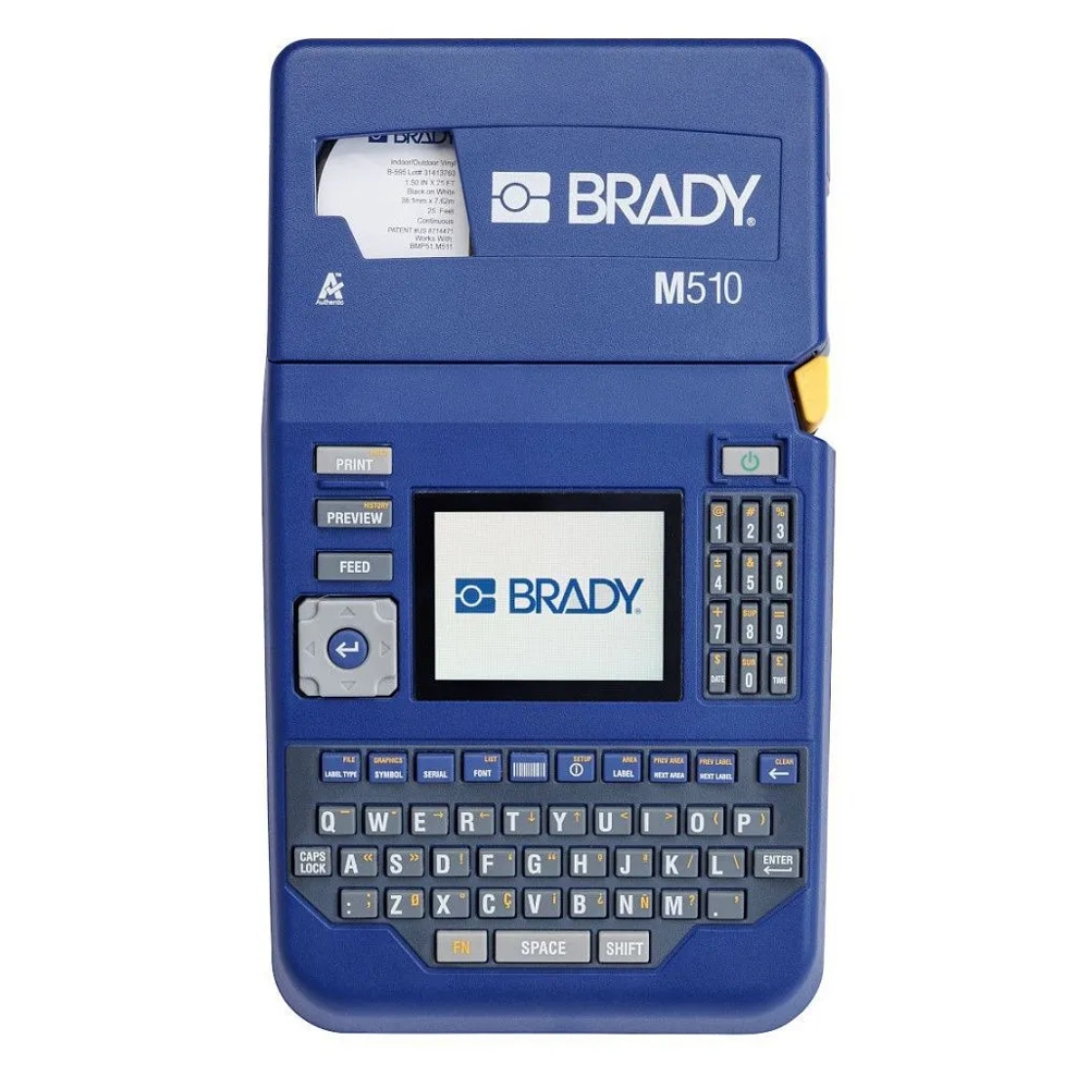 Принтер этикеток Brady M510-KIT-EU с базовым ПО BWS, английская клавиатура [brd177185]