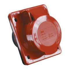 Розетка встраиваемая IEK ССИ-414 3Р+Е 16А 380-415В IP44 [PSR42-016-4]