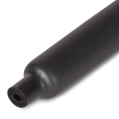 Трубка термоусадочная клеевая КВТ ТТК-(3:1)-4.8/1.6, черная [89689]