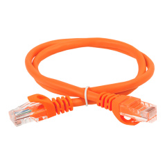 Коммутационный шнур (патч-корд) ITK категория 5E, UTP, LSZH, 10 м, оранжевый [PC07-C5EUL-10M]