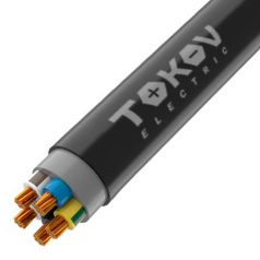 Кабель силовой медный ППГнг(А)-HF TOKOV ELECTRIC, 5х50 мм², МК (N PE), 1 кВ [ТХМ00416257]