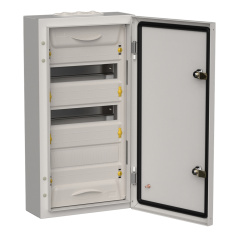 Корпус металлический IEK TITAN 5 ЩРн-36 (1х36), 585х310х140 мм, IP54, серый [TI5-50-N-036-54-7035]