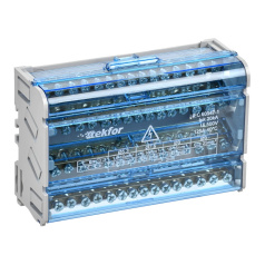 Шины IEK TEKFOR на DIN-рейку (кросс-модуль) ШНК 4х15 3L+PEN [TF-DN10-4-15-125]