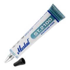 Маркер-туба для нержавеющей стали Markal ST2100, черный, 3 мм [97163]