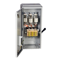 Ящик с рубильником и предохранителями на два направления IEK ЯРП-400А, У1, IP54 [YARP-400-2-54]