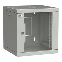 Шкаф настенный 10" ITK LINEA WS 6U 320х310 мм, серый [LWS3-06U33-GF]