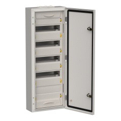 Корпус металлический IEK TITAN 5 ЩРн-60 (1х60), 835х310х140 мм, IP54, серый [TI5-50-N-060-54-7035]