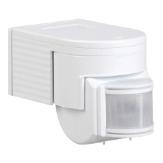 Датчик движения IEK ДД 012, 1100 Вт, 180°, 12 м, белый, IP44 [LDD10-012-1100-001]