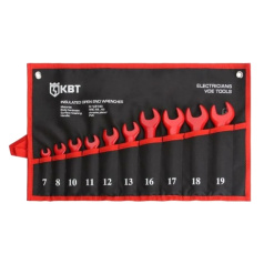 Набор однорожковых диэлектрических ключей КВТ НИИ-21 ЭКСПЕРТ, 10 шт [74707]