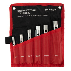 Набор трубчатых торцевых ключей Rexant 8х17 мм (6 шт) [12-5874-2]
