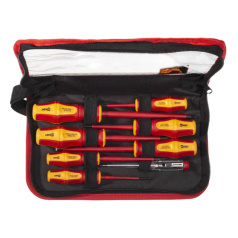 Набор диэлектрических отверток КВТ НИО-08-S ПРОФИ, 8 шт [87130]