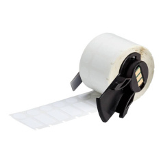 Этикетки Brady M6‐120‐492 полиэстер, 25.4 х 12.7 мм, Ø 9.53 мм, белый, 250 шт [brd174076]