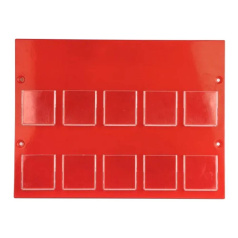 Станция бирочная, сталь и поликарбонат [gwrB51-2]