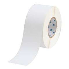 Этикетки Brady THT-21-489 полиэстер, 76.2 мм х 91.44 м, белые матовые [brd67104]