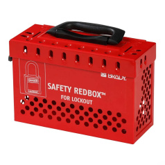 Бокс групповой для 12 замков Safety Redbox, сталь, красный [gws145579]
