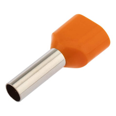 Наконечник штыревой втулочный изолированный Rexant НШВи(2) 4.0-12 (10 шт) [06-0411-A]