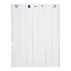 Этикетки Brady LAT-6-747-10 на листах LETTER, 25,40 х 6,35 мм, белые (38 листов) [brd29715]