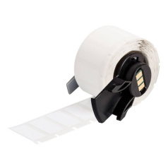 Удаляемые этикетки Brady M6‐17‐498 винил, 25.4 х 12.7 мм, белые, 500 шт [brd174214]